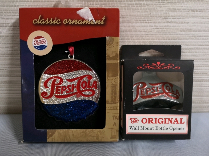 New Pepsi Bottle Opener & Ornament