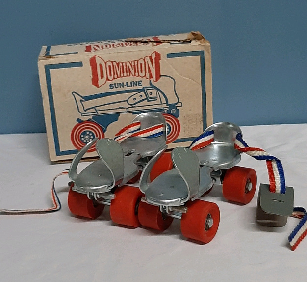 Vintage Dominion Sun Line Roller Skates Model 24