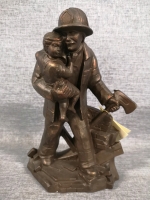 Joan's Country Crafts Fireman Figure