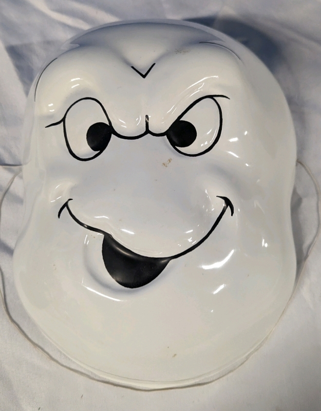 Vintage Plastic Ghost Mask