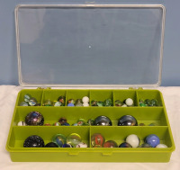 95+ Vintage Mables in Case . Various Sizes & Condition