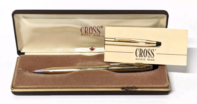 Vintage CROSS Ballpoint Pen with Case