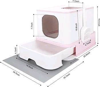 Rizzari Folding Drawer Cat Litter Basin