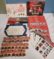 Toronto Sun Team Canada Hockey Pins & NHL Hockey Stickers