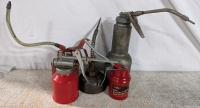 5 Vintage Oil Cans