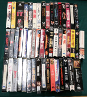 50 VHS Movies - Pulp Fiction, Outbreak, Braveheart++