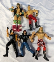 5 Assorted Wrestler Figures