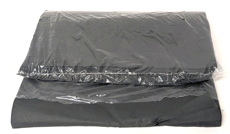 New Pack of 100+ Pieces Black Tissue Paper 20" x 15"