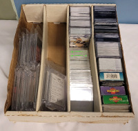 2016 UD NHL Hockey Cards & 1995 Marvel Over-Power Game Cards + Card Sleeves & Cases