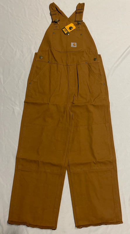 NEW CARHARTT Overalls loose fit size 12