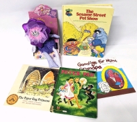 Vintage Kids Books & Newer Zippidy DiiDah Singing / Dancing Doll