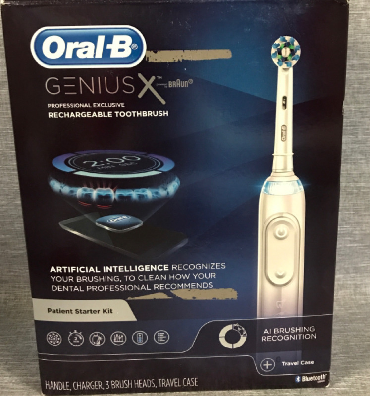 New Oral B Genius X Rechargeable Toothbrush