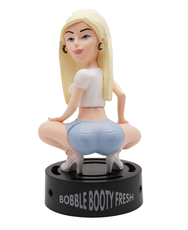 New Bobble Booty Fresh TWERKING Air Freshener (Vanilla Cake Batter Scented) 3.75" tall