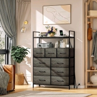 New Wasagun Dresser - 9 Drawers with outlets - DD004