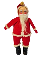 Vintage 13" Tall Santa Claus Doll Made in Japan