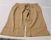 NEW Cotton /Poly Capri Pants Size XL 20" inseam