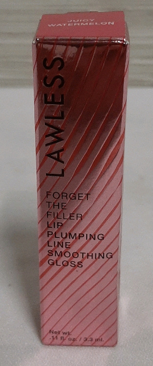 NEW Lawless Forget the Filler Lip Gloss in Juicy Watermelon