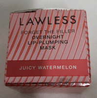 NEW Lawless Forget the Filler Overnight Lip Plumping Gloss in Juicy Watermelon