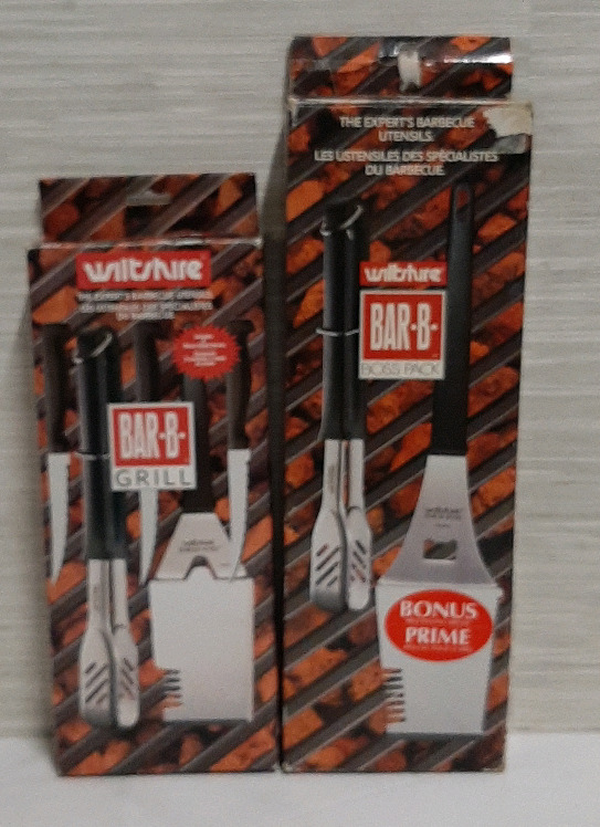 NEW Wiltshire BBQ Boss Pack and BBQ Grill Pack with Utensils and 4 Steak Knives