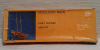 Vintage donOcio Model Yacht Cristina Siglo XIX Can not very all contents sold as is