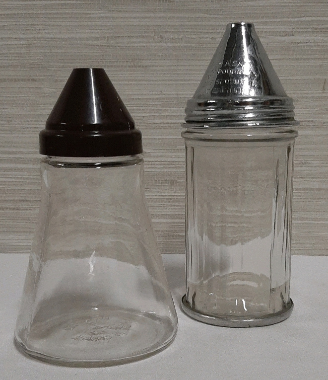 Vintage Androck Canada and Medco NYC Sugar Dispensers