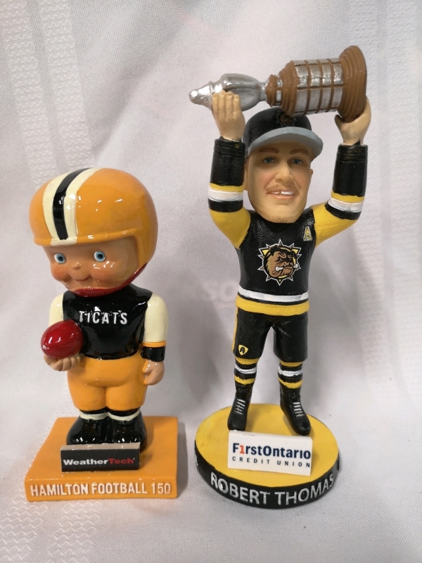 Bobble Heads - Hamilton Ticats & Bulldogs