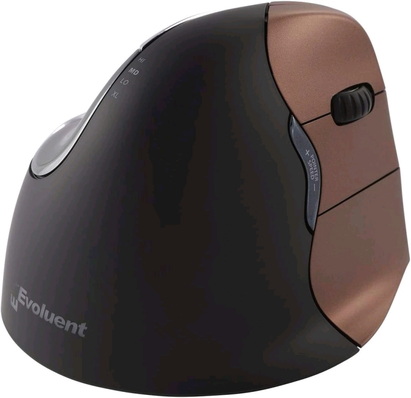 New EVOLUENT VerticalMouse 4 Small Wireless (Right Handed)