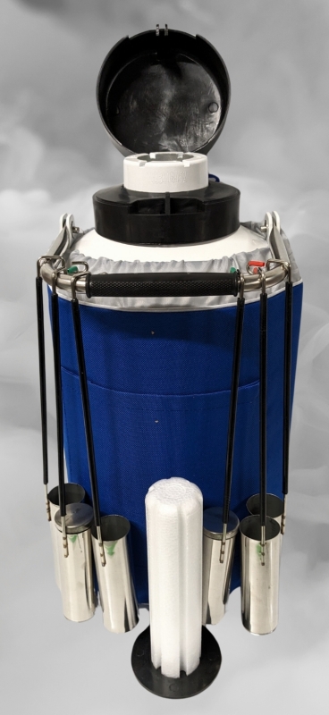 U.S. SOLID 3L Liquid Nitrogen Tank Dewar USS-LNT00001 (Does not contain Liquid Nitrogen)