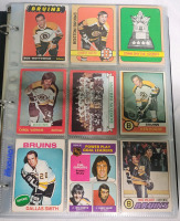 1965 , 1972 - 2021 Boston Bruins NHL Hockey Trading Card Singles . 206 Cards