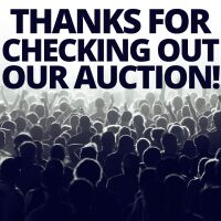 Thanks for Visiting! This Auction will Start to Close at 7pm on Sunday