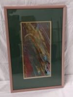 Signed Framed Abstract Wall Art