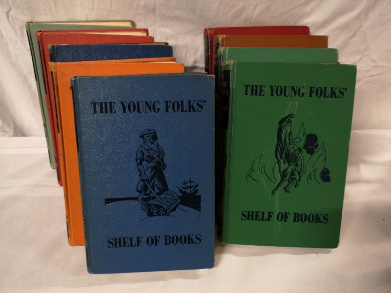 9 Vintage Junior Classics The Young Folks Books