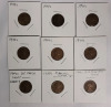 1944 USA Lincoln Wheat Penny Lot . 49 Pennies in 2×2 Coin Holders - 4