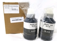 New 2-Pack Best Ink GI-20 BK Black Printer Ink for Canon PIXMA G5020 / G6020 / G7020 (170ml ea)