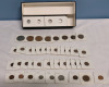 USA Pennies & Great Britain Coin and Tokens plus 80+ 2×2 Coin Holders