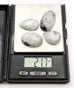 4 Polished MOONSTONE Cabochons - 3