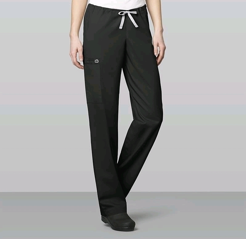 New Wonderwink Wonderwork Unisex Cargo Scrub Pants-500 (Size Medium)