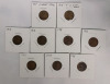 1918 & 1920 USA Lincoln Wheat Penny Lot . 27 Pennies in 2×2 Coin Holders - 2