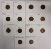 1918 & 1920 USA Lincoln Wheat Penny Lot . 27 Pennies in 2×2 Coin Holders - 4