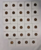 1919 USA Lincoln Wheat Penny Lot . 29 Pennies in 2×2 Coin Holders .