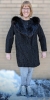 Lovely Vintage KING FUR Hooded Winter Coat Made in King City Canada (Size Medium/ Large?) - 2