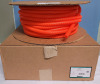 New - Panduit Orange Corrugated Tubing .67" (16.9mm) Dia. & 100ft Long