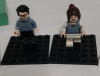 NEW 2 Small Figures Minifigs. Extra Pieces in each Box - 2