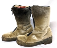 Vintage Pajar Ladies Sealskin Boots with Real Shearling Lining (Size 8.5)