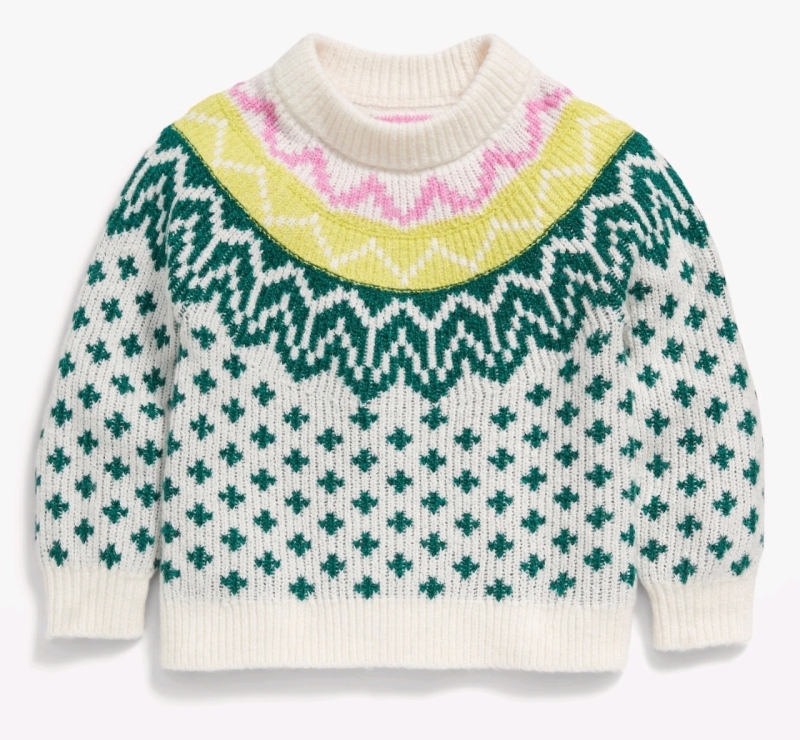 New OLD NAVY Toddler Knitted Sweater (Size 4T / 39-42" / 36-40lbs)