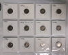 1995 - 2006 USA Dime Lot . 31 Dimes in 2×2 Coin Holders - 2