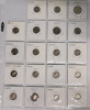 1995 - 2006 USA Dime Lot . 31 Dimes in 2×2 Coin Holders - 3