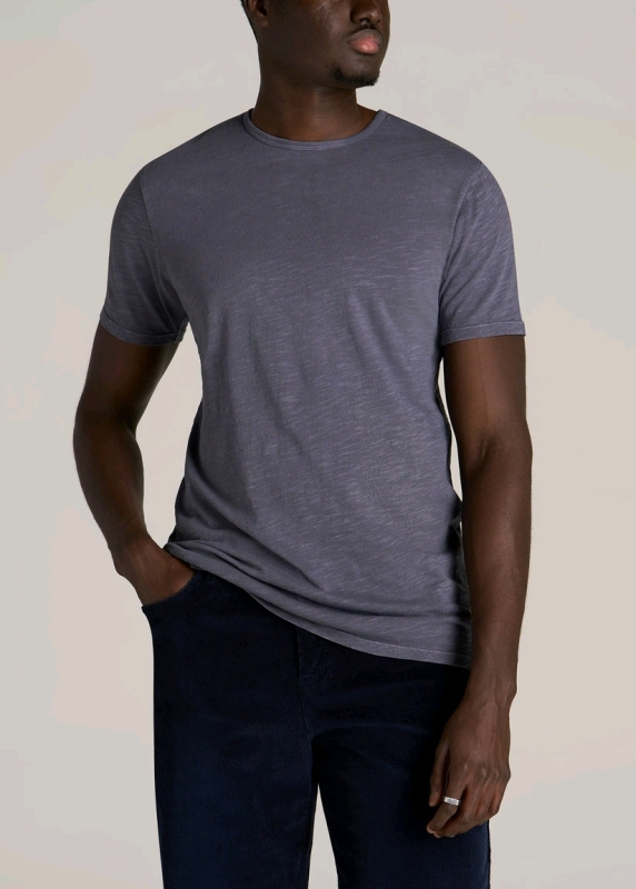 NEW American Tall Regular Fit Slub Tee Shirt Size L Tall