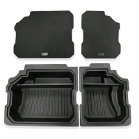 New - 2021 - 2023 Toyota Seinna Car Trunk Storage Boxes with Cover Lids