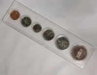 1973 (1873-) Canadian Prince Edward Island Coin Set in Case , Uncirculated